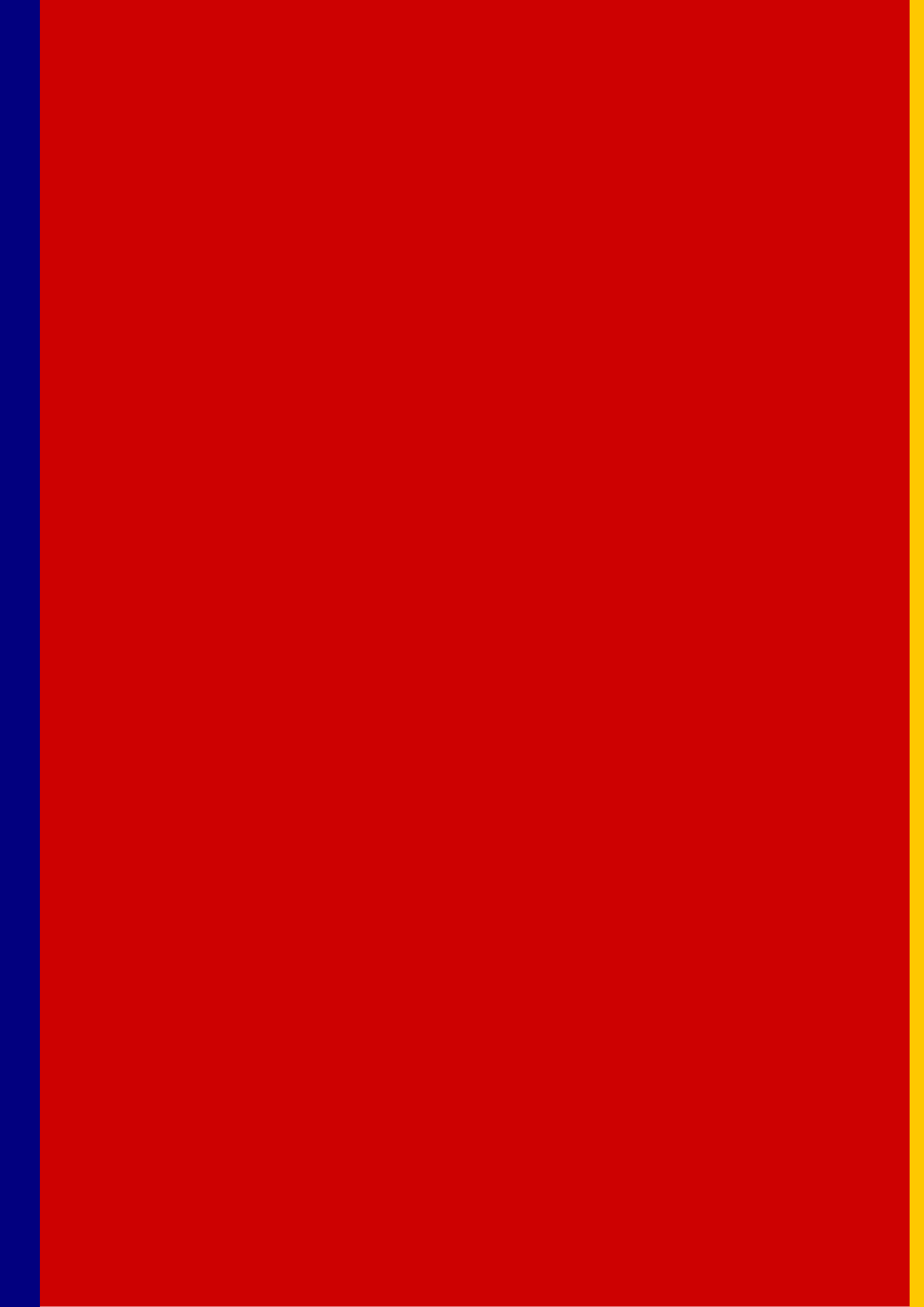 painting in red and blue and yellow