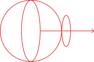 circles in circles with an arrow